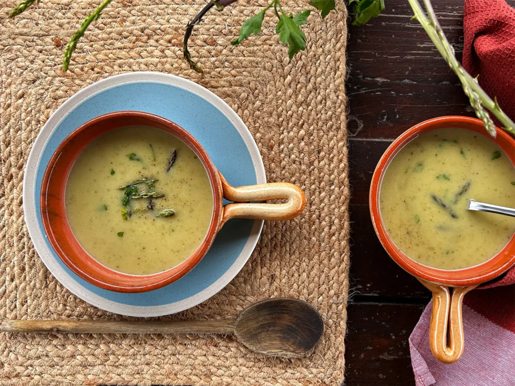 Krem juha od divljih šparoga