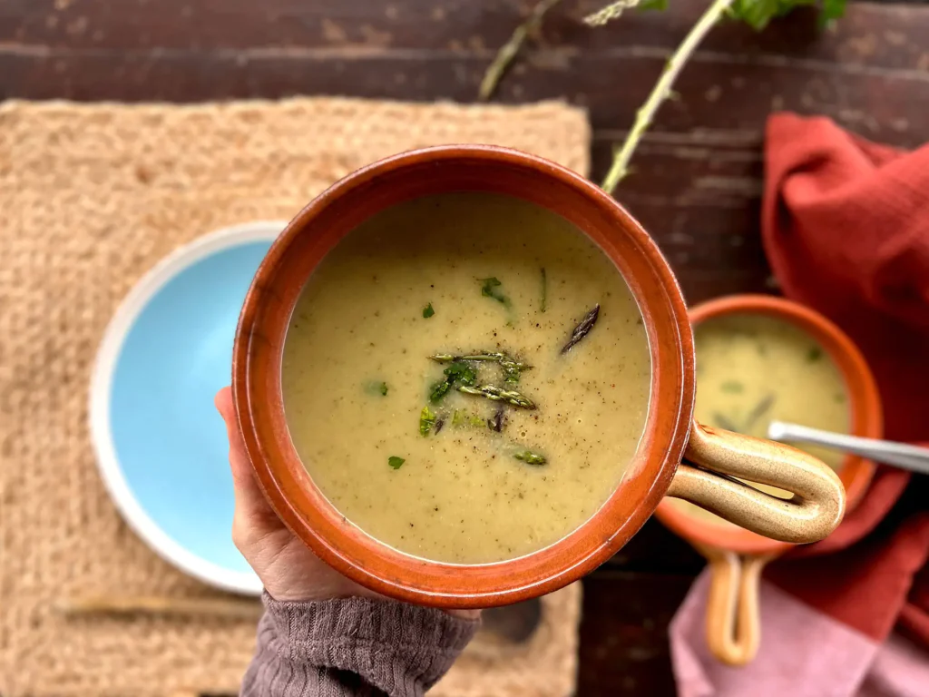 Krem juha od divljih šparoga